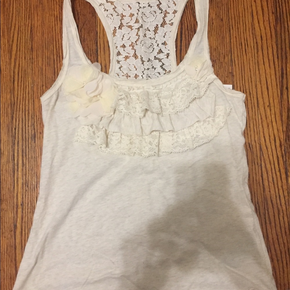 NWT Lace Abercrombie tank top